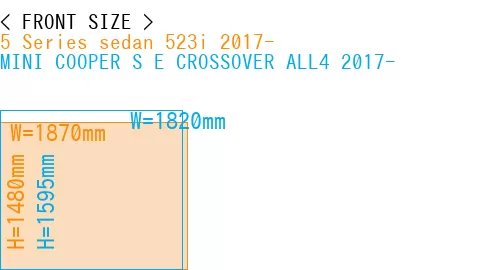 #5 Series sedan 523i 2017- + MINI COOPER S E CROSSOVER ALL4 2017-